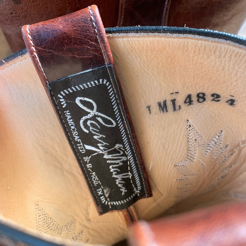 Vintage Cowboy Boots - Larry Mahan - Picture 4 of 8